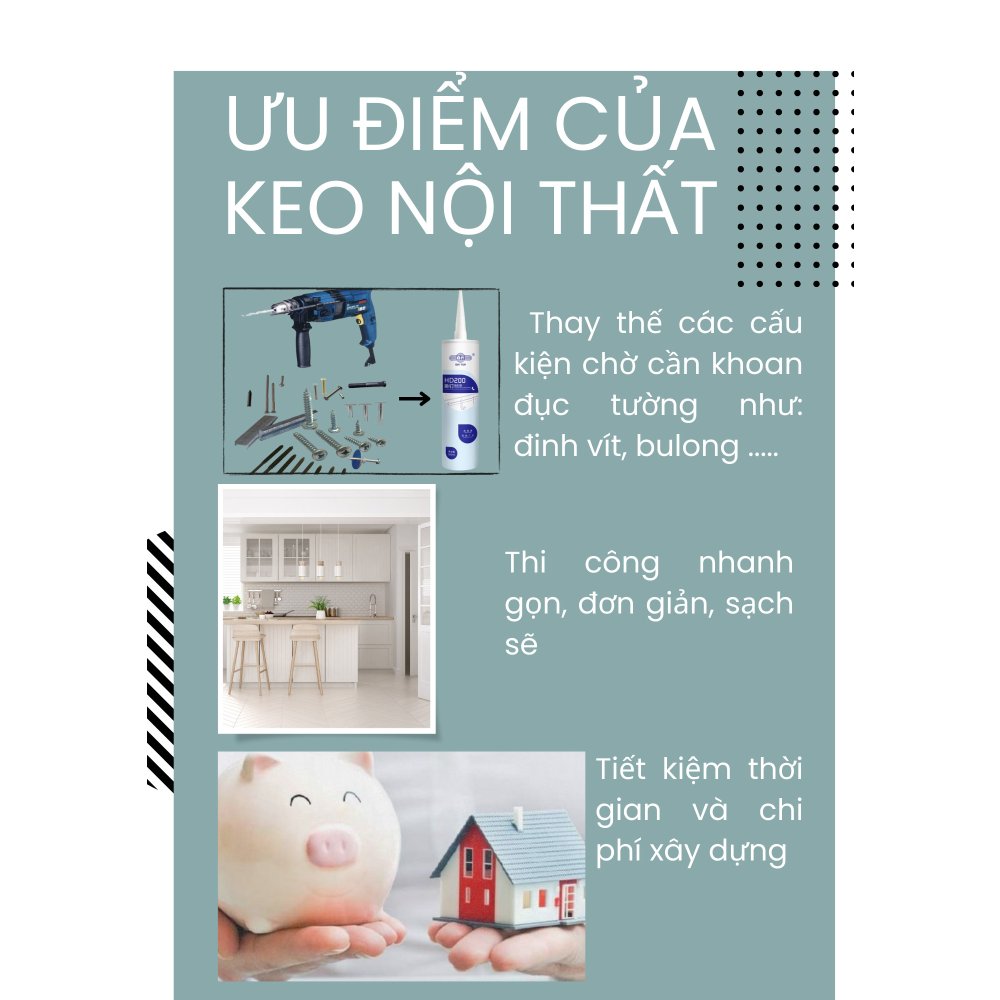 Keo Miễn Đinh Nội Ngoại Thất HD200