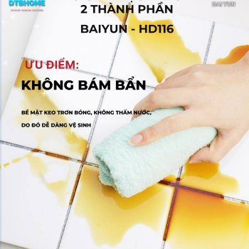 KEO CHÍT MẠCH EPOXY 2 THÀNH PHẦN BD536